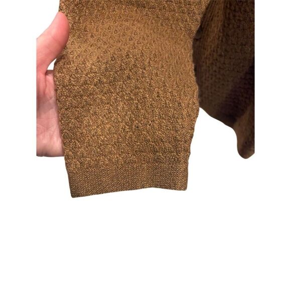 J. Jill Women's XL Brown Textured Pullover Sweater with Side Buttons NWT - Picture 3 of 9
